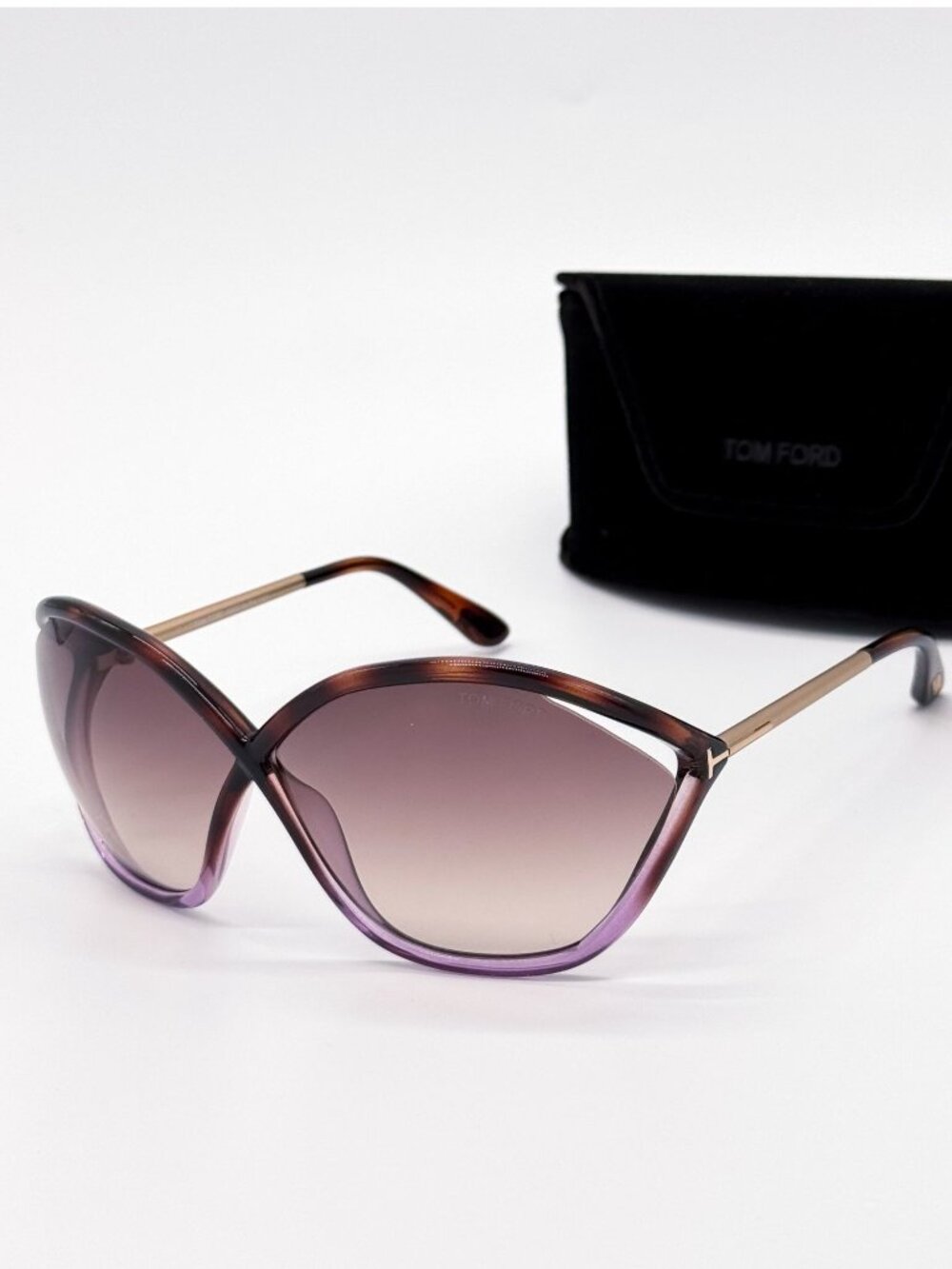 New Tom Ford Bella TF529 56F Oversized Women Sunglasses FT0529/S